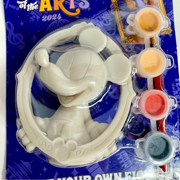 NWT. Disney Mickey Mouse 2024 Epcot Festival Of The Arts Paint Your Own - Picture 2 of 10